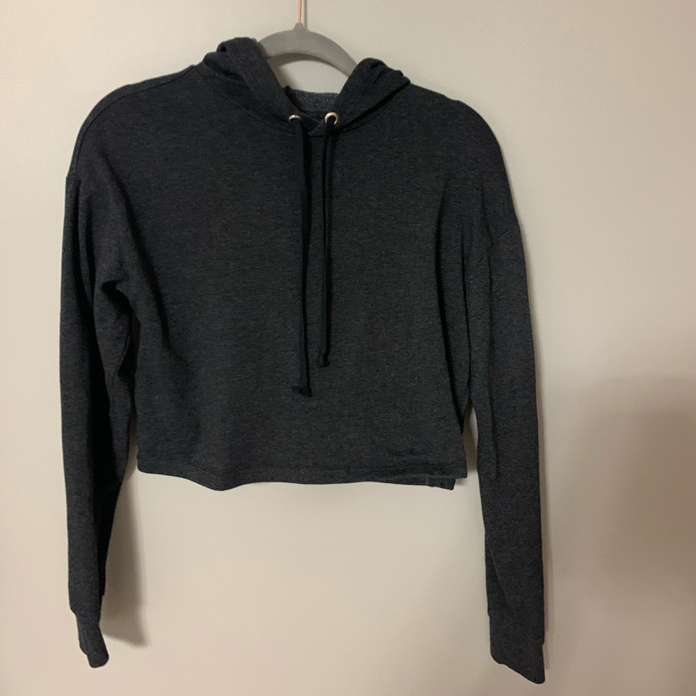 h&m cropped hoodie